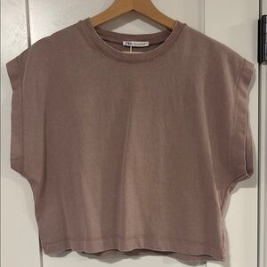 Zara Mauve Tee